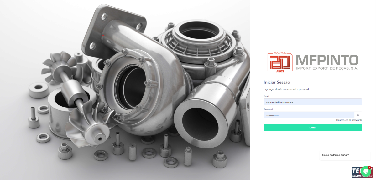 NOVO PORTAL B2B MF PINTO